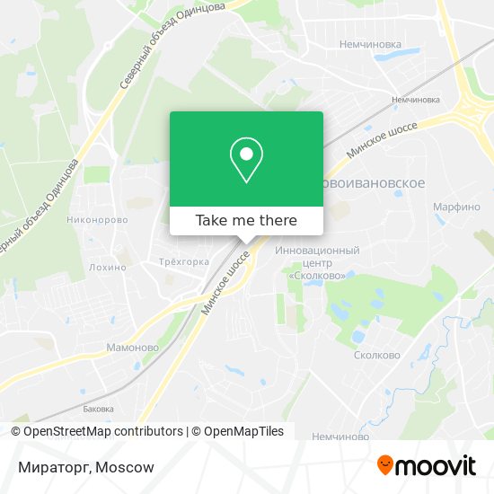 Мираторг map