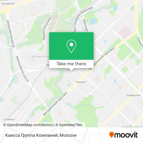 Каисса Группа Компаний map