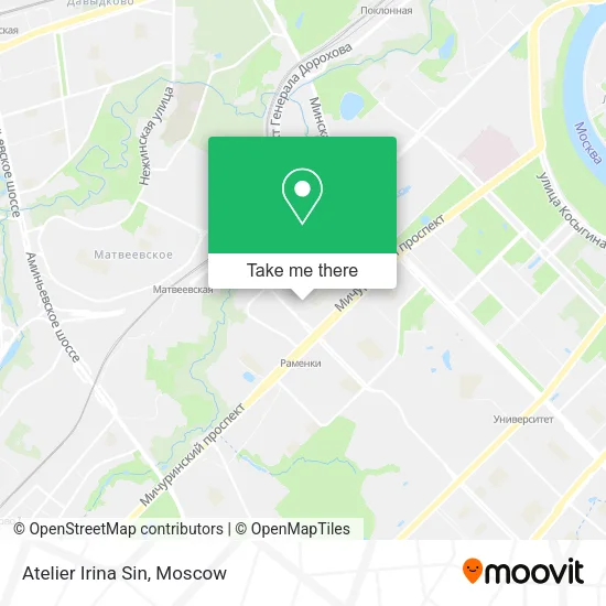 Atelier Irina Sin map