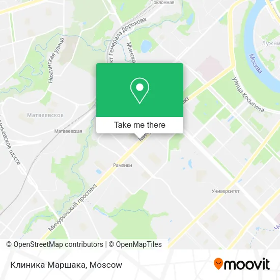 Клиника Маршака map