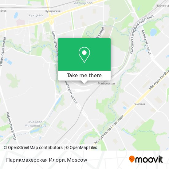 Парикмахерская Илори map