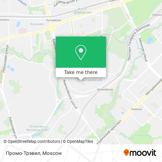 Промо-Трэвел map