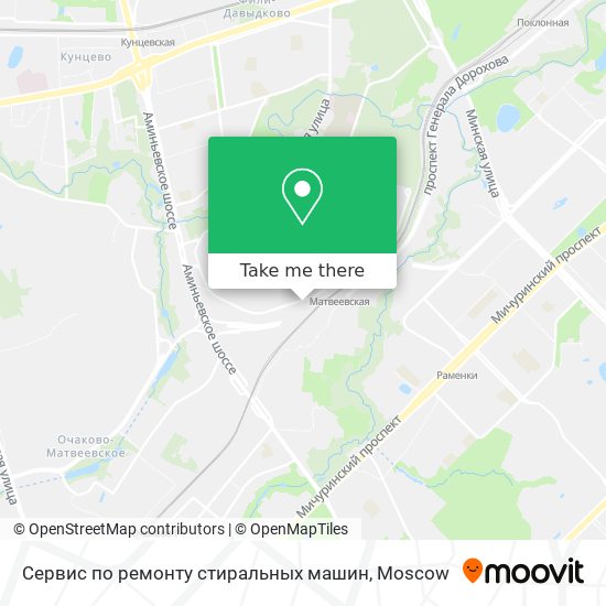 Сервис по ремонту стиральных машин map