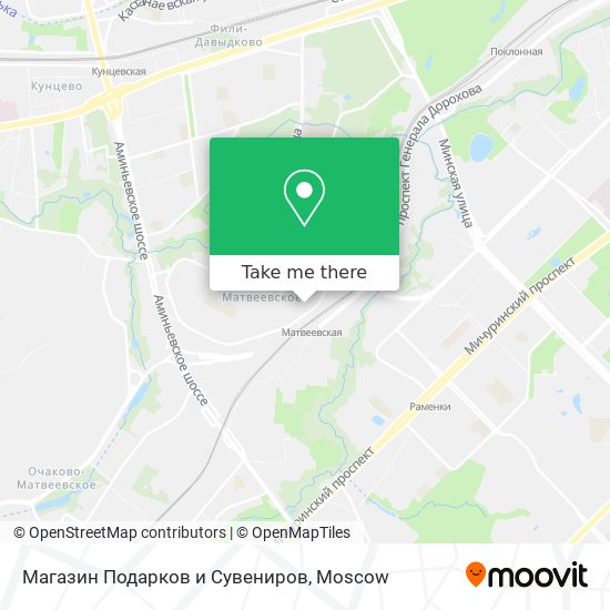 Магазин Подарков и Сувениров map