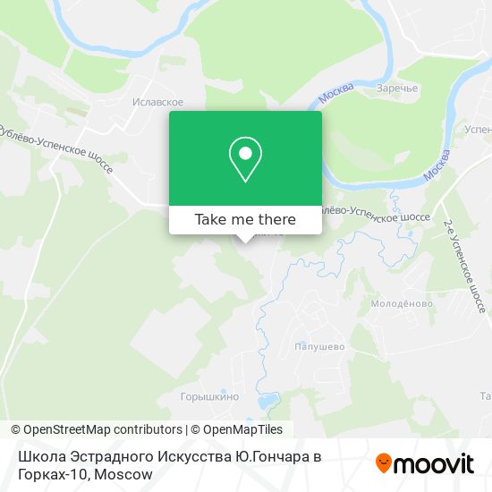 Школа Эстрадного Искусства Ю.Гончара в Горках-10 map