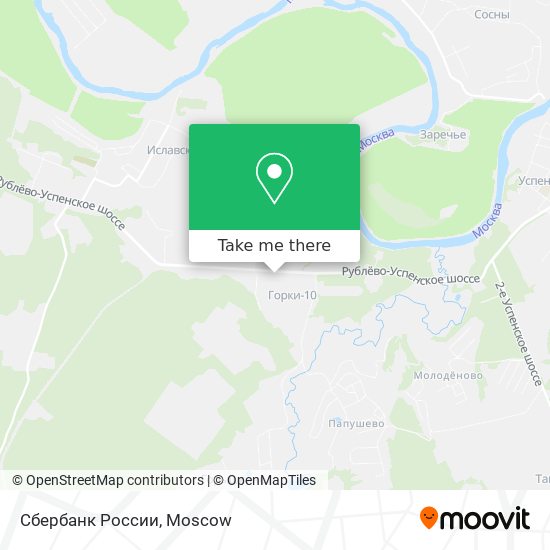 Сбербанк России map