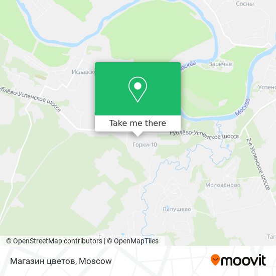 Магазин цветов map