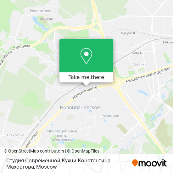 Студия Современной Кухни Константина Махортова map