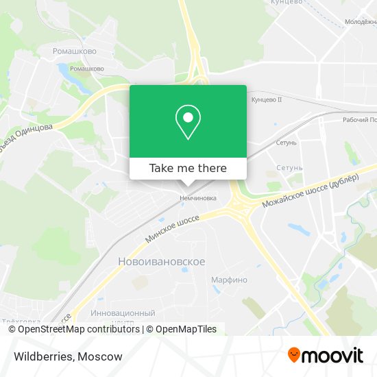Wildberries map