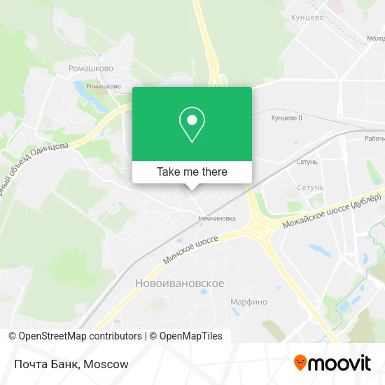 Почта Банк map