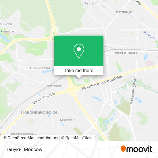 Тануки map