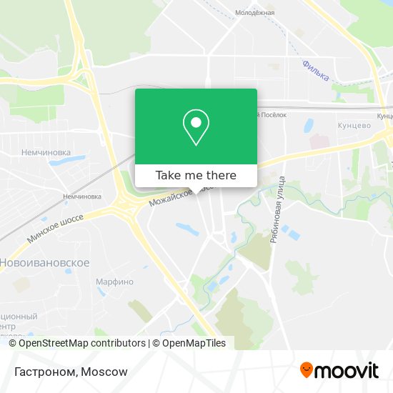 Гастроном map