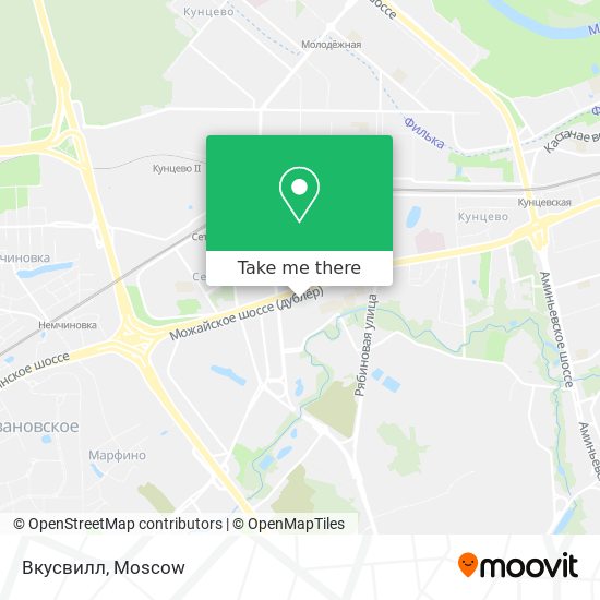 Вкусвилл map