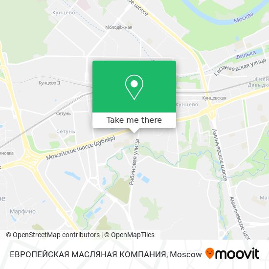 ЕВРОПЕЙСКАЯ МАСЛЯНАЯ КОМПАНИЯ map