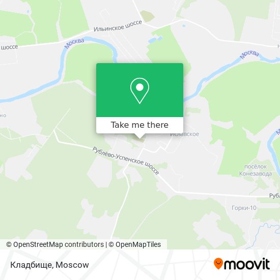 Кладбище map