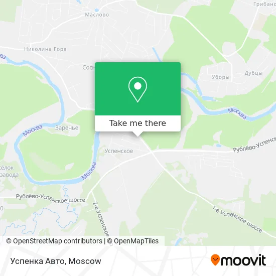 Успенка Авто map