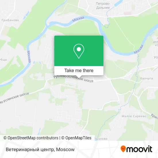 Ветеринарный центр map