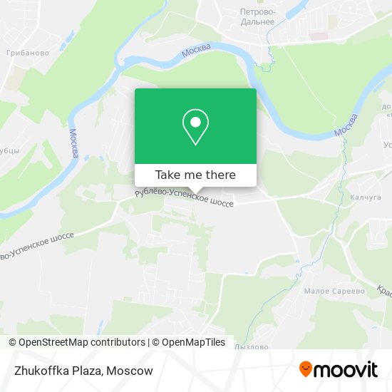 Zhukoffka Plaza map