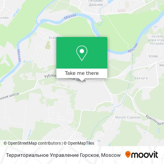 Территориальное Управление Горское map