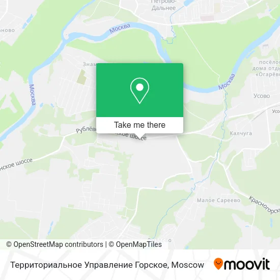 Территориальное Управление Горское map