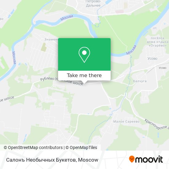 Салонъ Необычных Букетов map