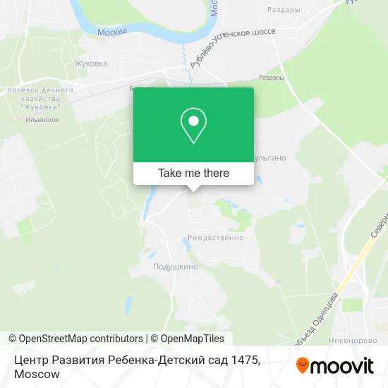 Центр Развития Ребенка-Детский сад 1475 map