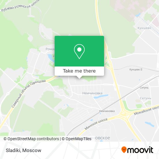Sladiki map