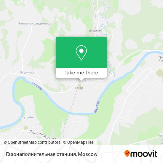 Газонаполнительная станция map