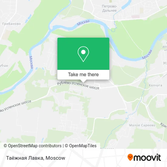 Таёжная Лавка map