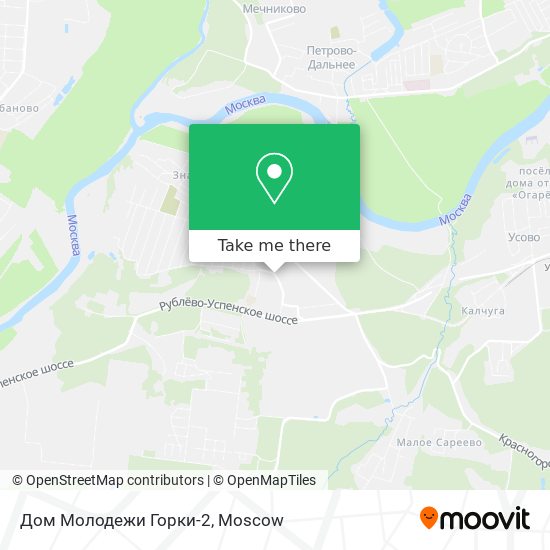 Дом Молодежи Горки-2 map