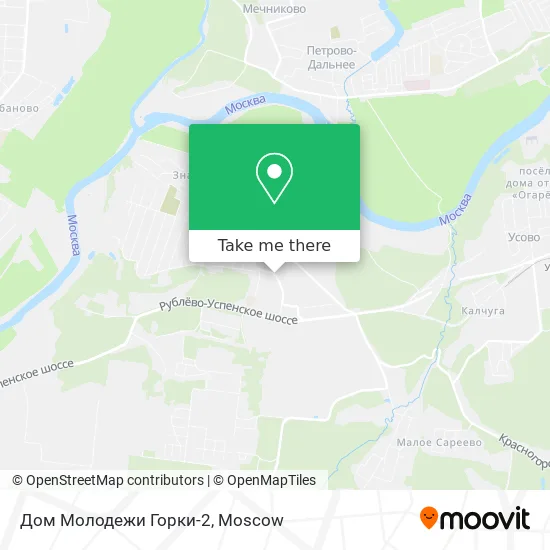 Дом Молодежи Горки-2 map