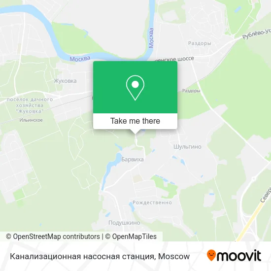 Канализационная насосная станция map