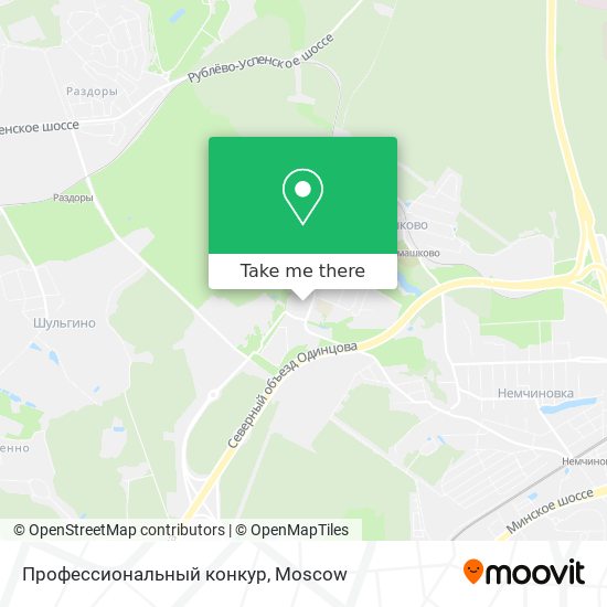 Профессиональный конкур map