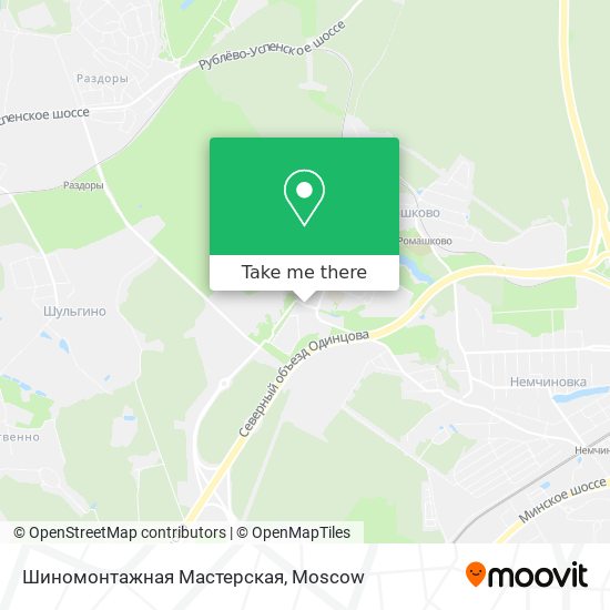 Шиномонтажная Мастерская map