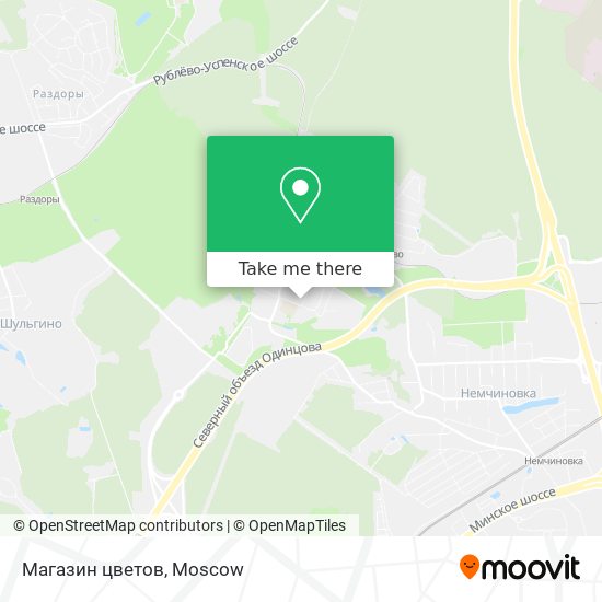 Магазин цветов map