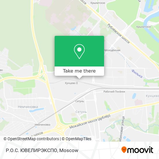 Р.О.С. ЮВЕЛИРЭКСПО map