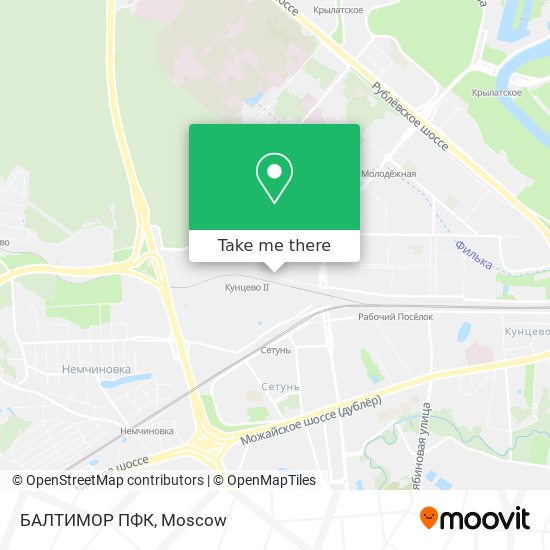 БАЛТИМОР ПФК map