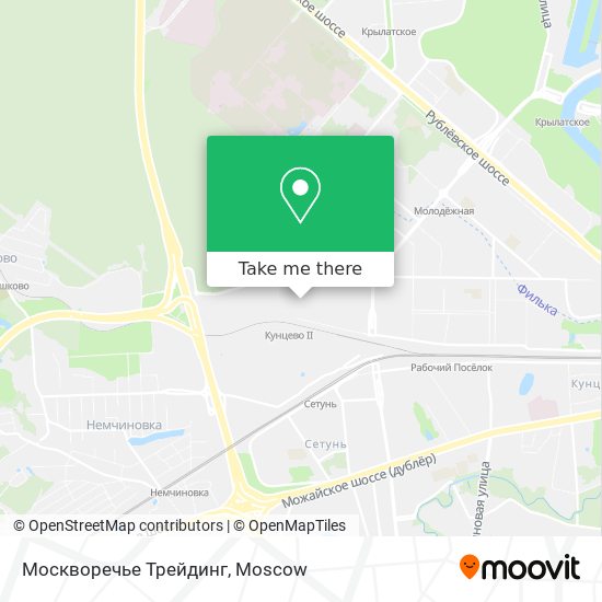 Москворечье Трейдинг map