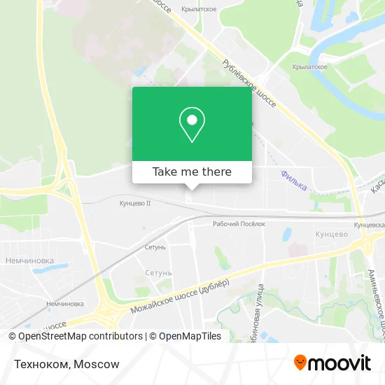 Техноком map