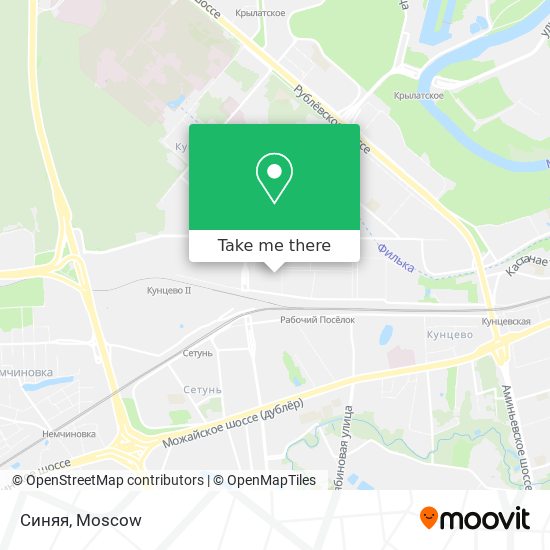 Синяя map