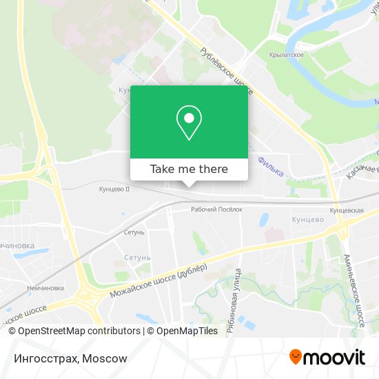 Ингосстрах map