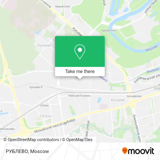 РУБЛЕВО map