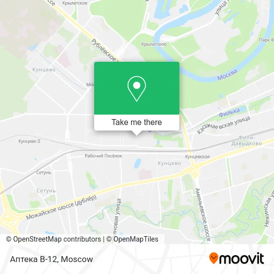 Аптека B-12 map