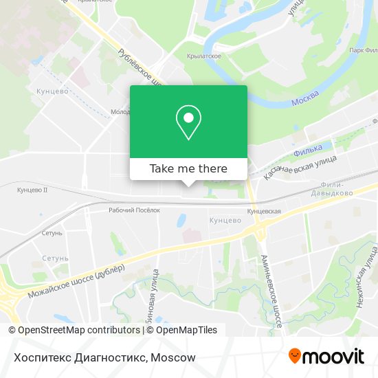 Хоспитекс Диагностикс map