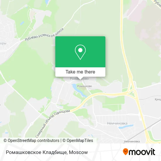 Ромашковское Кладбище map