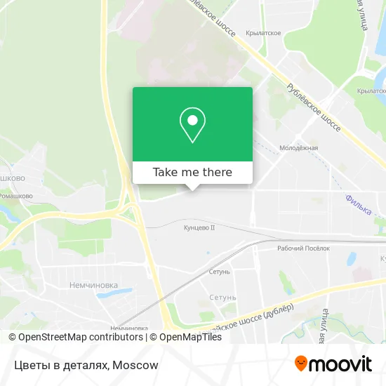 Цветы в деталях map