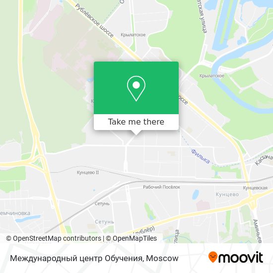 Международный центр Обучения map