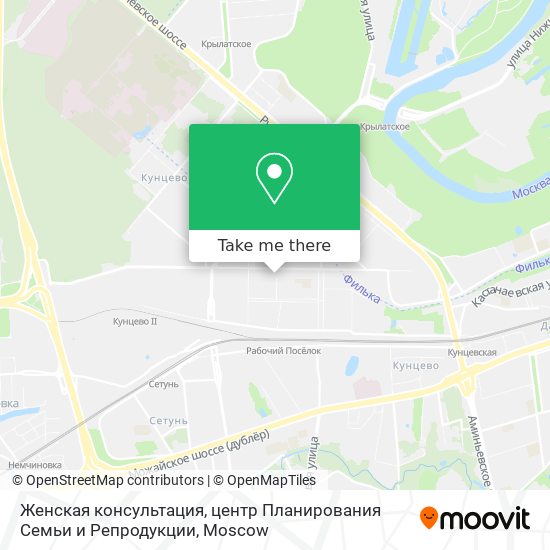 Женская консультация, центр Планирования Семьи и Репродукции map