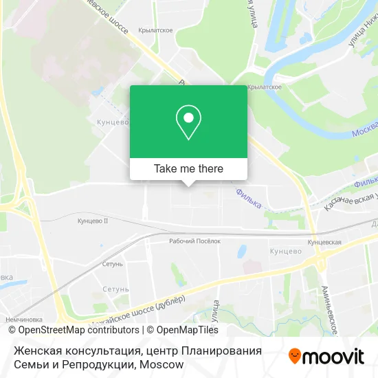 Женская консультация, центр Планирования Семьи и Репродукции map