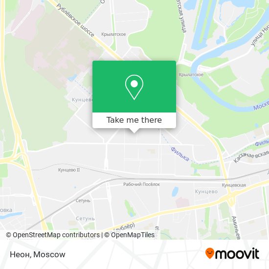 Неон map